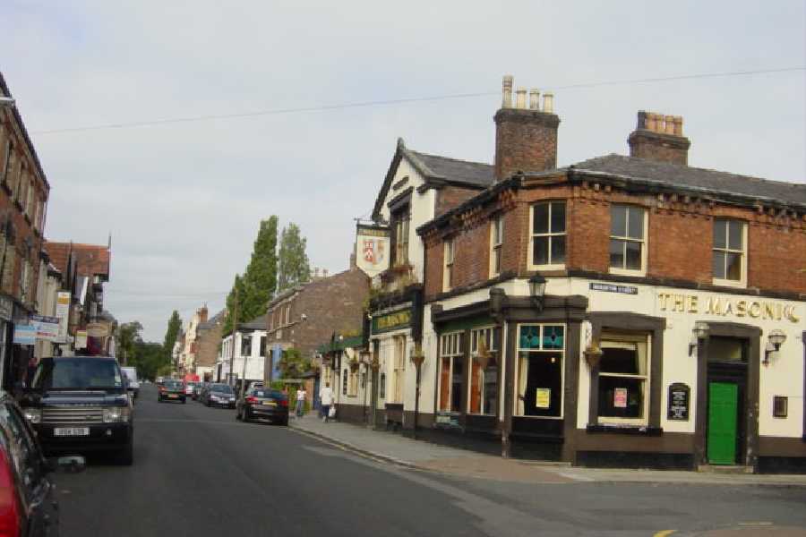 Affluent areas of Liverpool Lark Lane