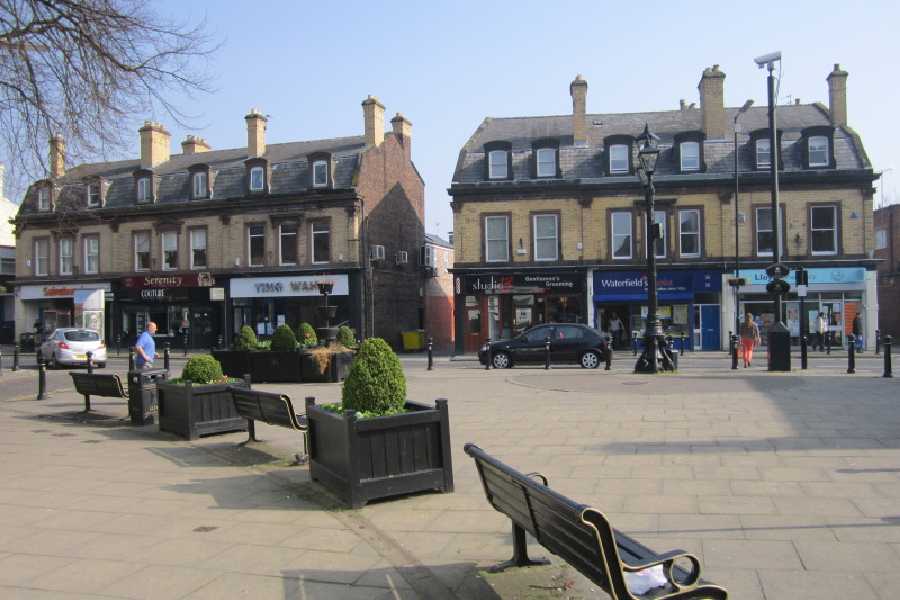 Affluent areas of Liverpool Woolton Village